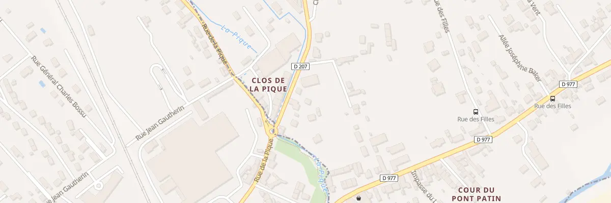 Plan du 8 Rue des Chaumottes à Coulanges-lès-Nevers