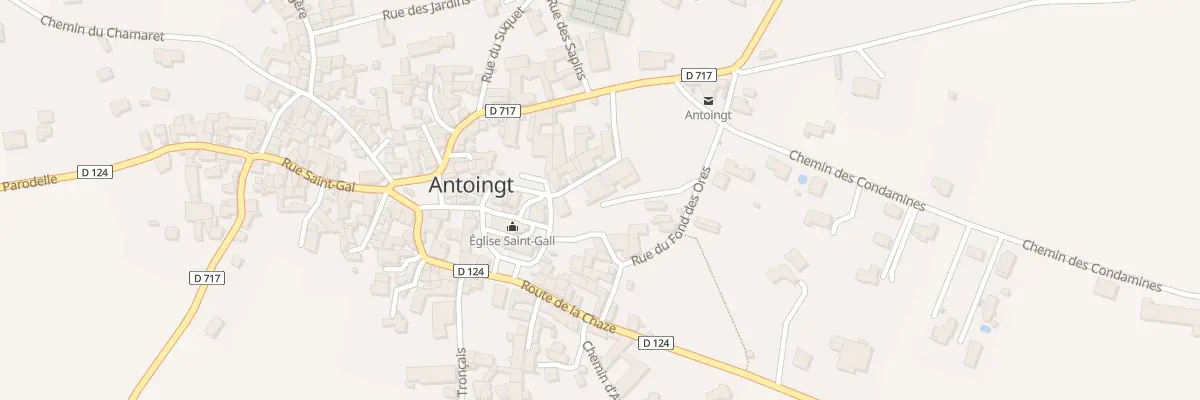 Plan du 9001 Rue du Clos à Antoingt