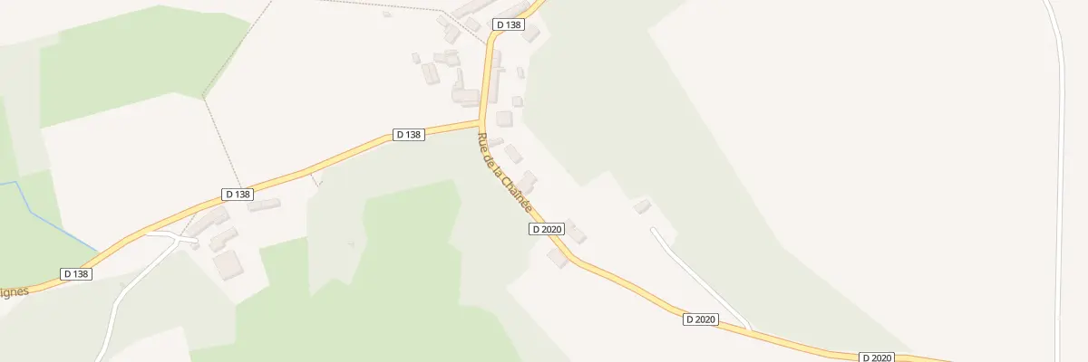 Plan du 10 Rue de la Chainée à Nouvron-Vingré