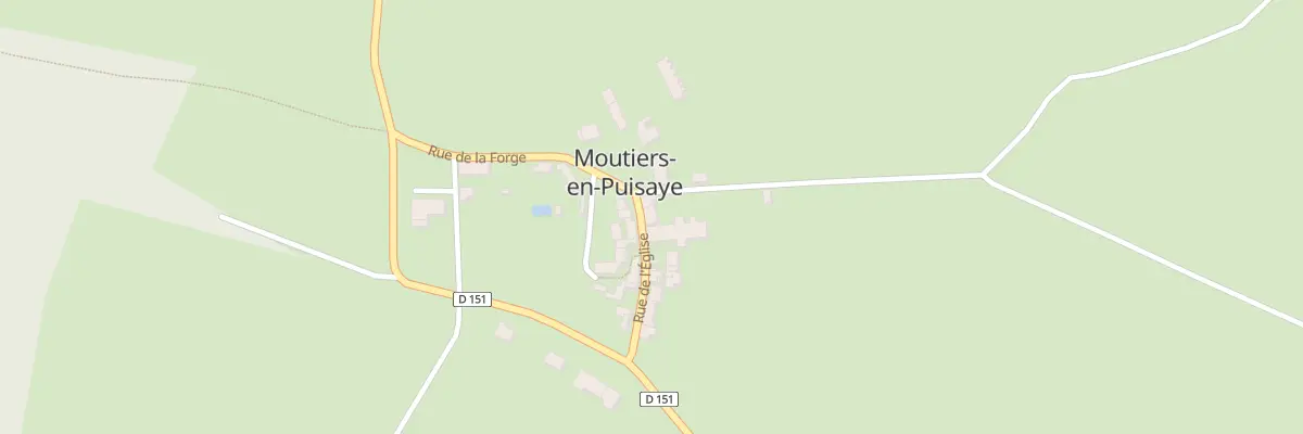 Plan du 24 Moutiers à Moutiers-en-Puisaye