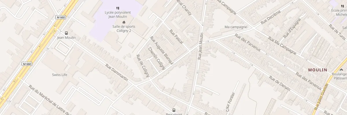 Plan du 22 Rue Daguesseau à Roubaix