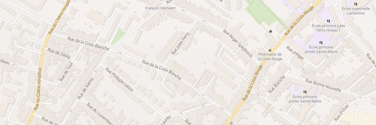 Plan du 141 Rue de la Croix Blanche à Tourcoing
