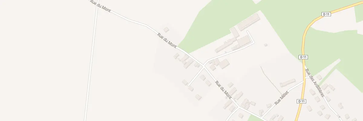Plan du 49 Rue du Mont à Chézy-en-Orxois