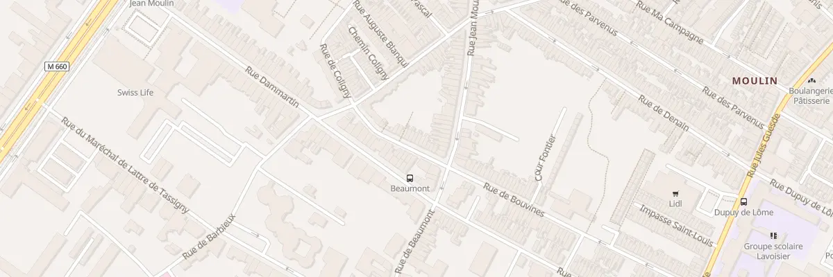 Plan du 27 Rue de Bouvines à Roubaix