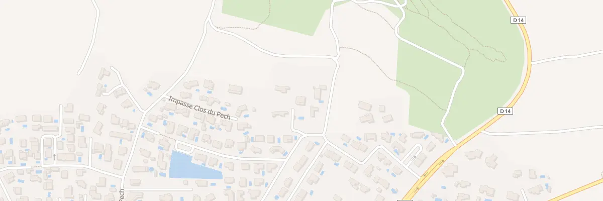 Plan du 19 Rue du Chateau d’Eau à Lespignan