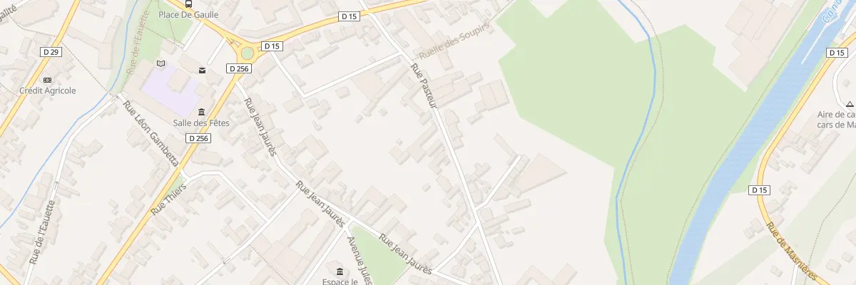 Plan du 14 Rue Pasteur à Marcoing