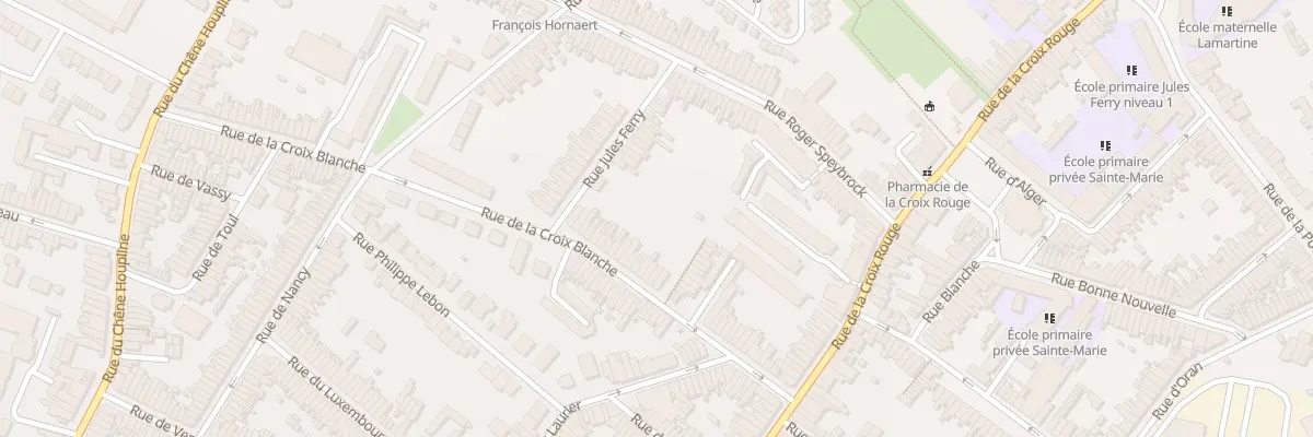 Plan du 145 Rue de la Croix Blanche à Tourcoing