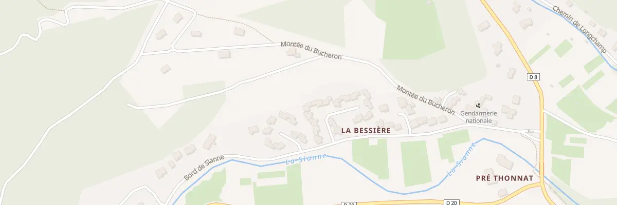 Plan du 5693E La Bessiere à Blesle