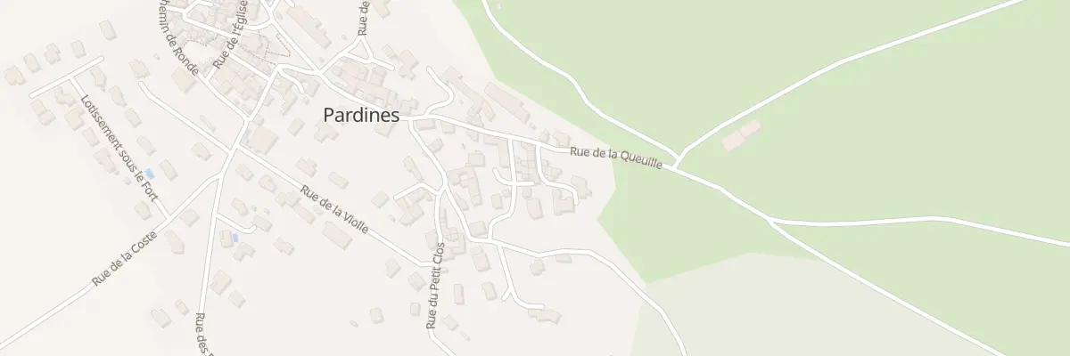 Plan du 55 Rue de la Mateve à Pardines