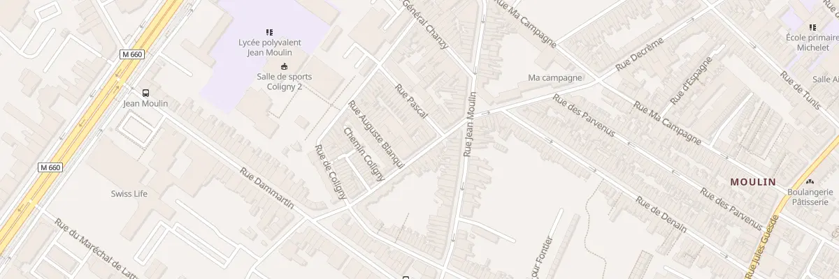 Plan du 16 Rue Daguesseau à Roubaix