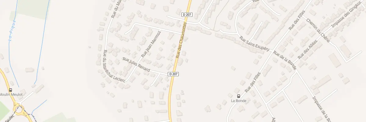 Plan du 50 Rue des Chaumottes à Coulanges-lès-Nevers