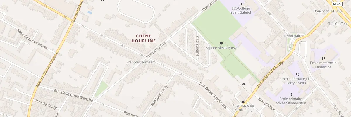 Plan du 70 Rue Roger Speybrock à Tourcoing
