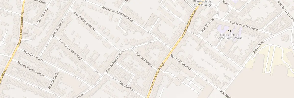 Plan du 118 Rue du Beau Laurier à Tourcoing