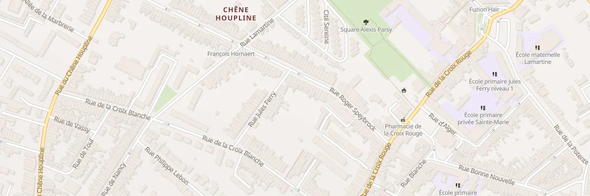 Plan du 55 Rue Roger Speybrock à Tourcoing