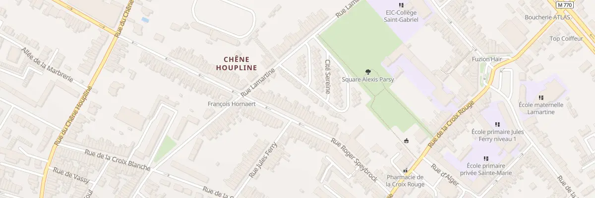 Plan du 66 Rue Roger Speybrock à Tourcoing