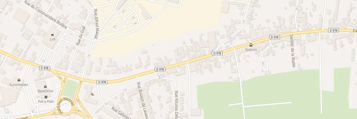 Plan du 152 Fg du Grand Mouesse à Nevers