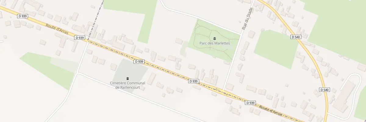 Plan du 24 Rte d’Arras à Sailly-lez-Cambrai