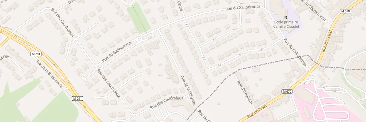 Plan du 20 Rue de la Forgette à Neuville-en-Ferrain
