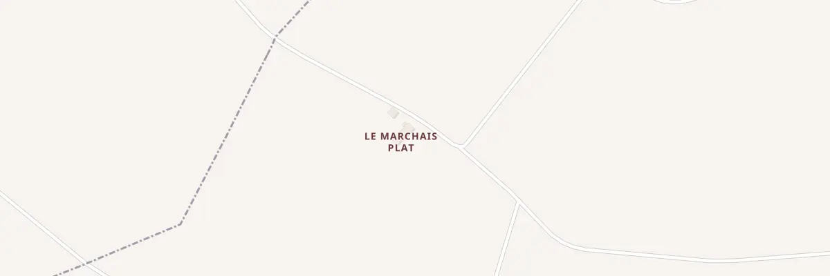 Plan du 1 Le Marchais Plat à Bussy-le-Repos