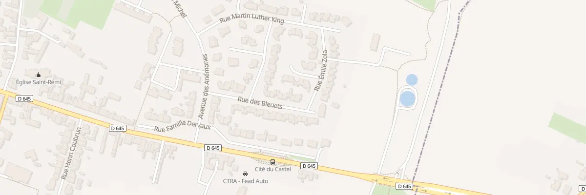 Plan du 131 Rue des Bleuets à Lewarde