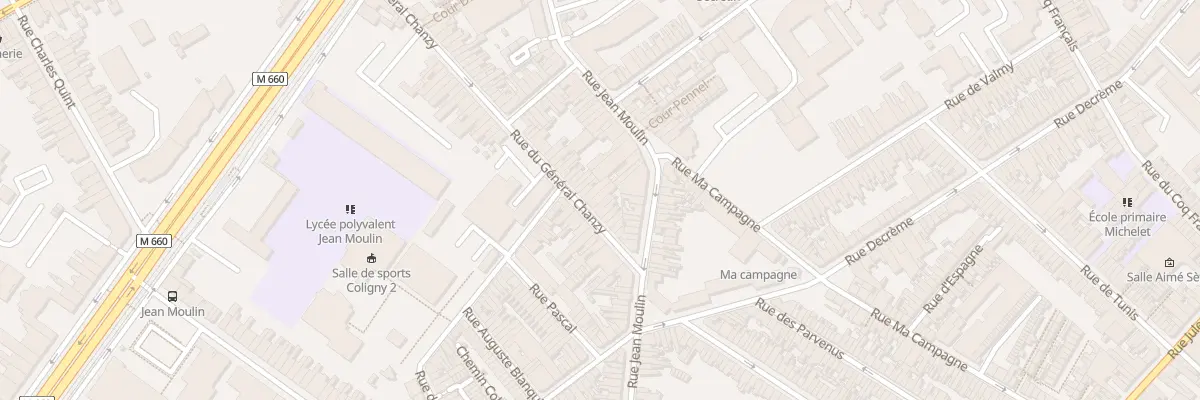 Plan du 81 Rue du Général Chanzy à Roubaix