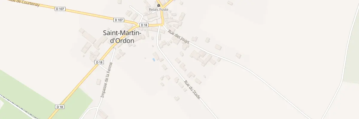 Plan du 7 Rue du Stade à Saint-Martin-d’Ordon