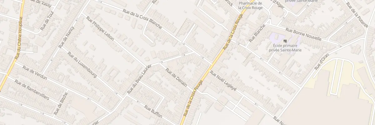Plan du 126 Rue du Beau Laurier à Tourcoing