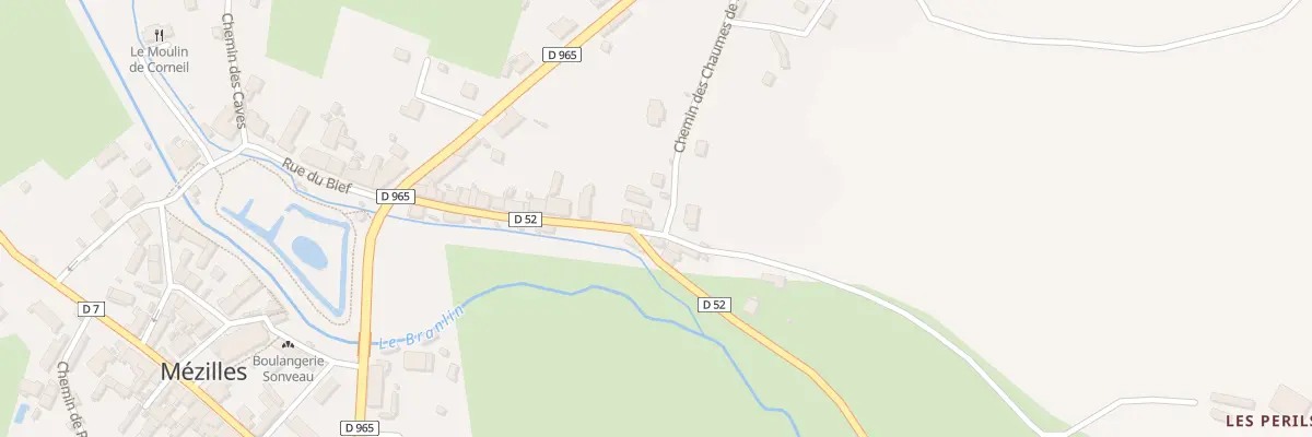 Plan du 27 Rue des Ferriers à Mézilles