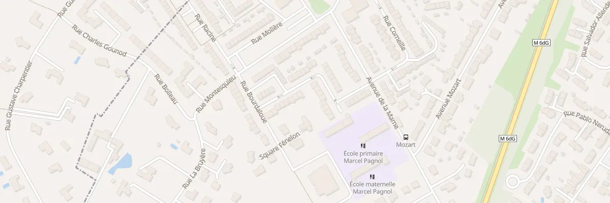 Plan du 29 Rue Buffon à Hem