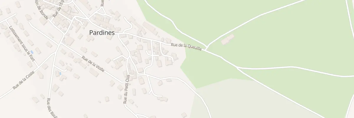 Plan du 63 Rue des Monts Dore à Pardines