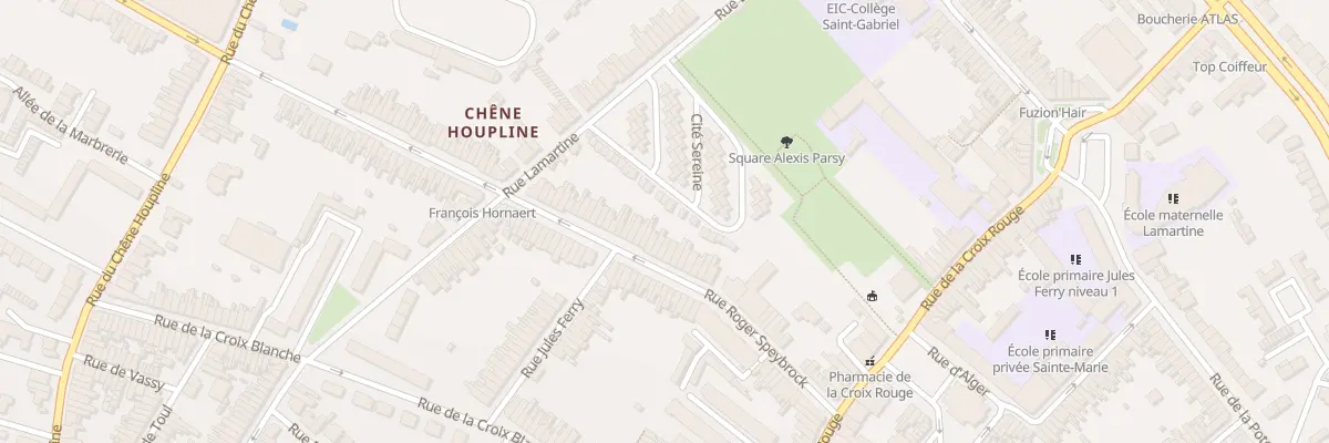 Plan du 54 Rue Roger Speybrock à Tourcoing