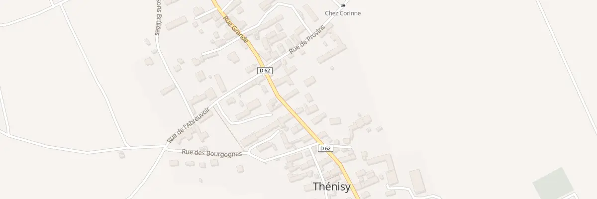 Plan du 62 Rue Grande à Thénisy