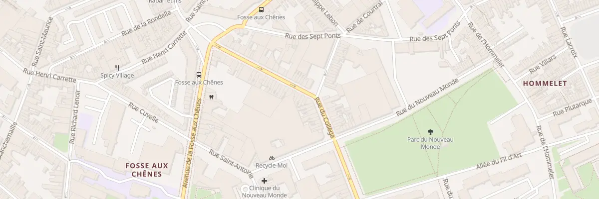 Plan du 179 Rue du Collège à Roubaix