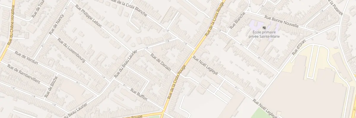 Plan du 229 Rue de la Croix Rouge à Tourcoing