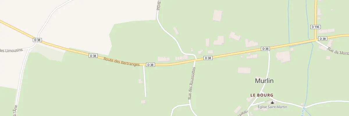 Plan du 52 Les Roussottes à Murlin