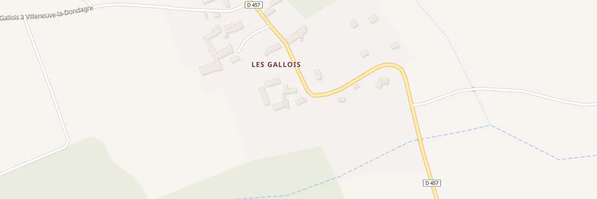 Plan du 40 Les Gallois à Cornant