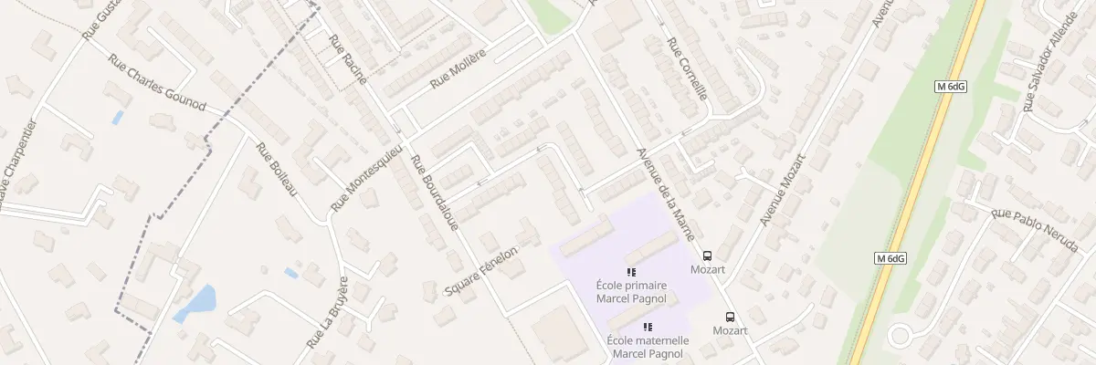 Plan du 23 Rue Buffon à Hem