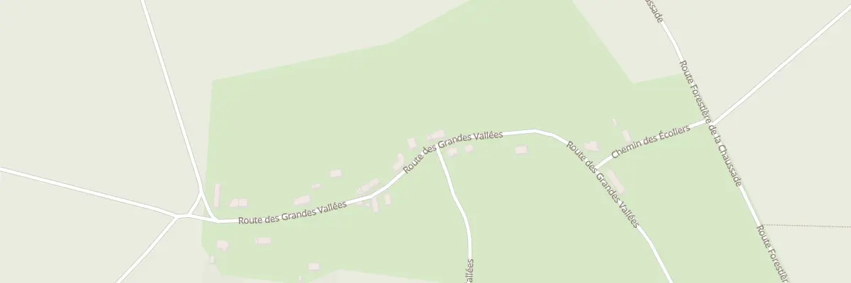 Plan du 4 Rte des Grandes Vallees à Saint-Aubin-les-Forges