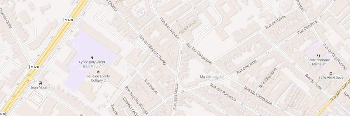 Plan du 122B Rue Jean Moulin à Roubaix