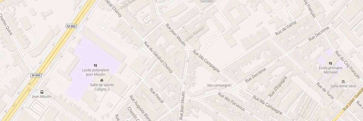 Plan du 114 Rue Jean Moulin à Roubaix