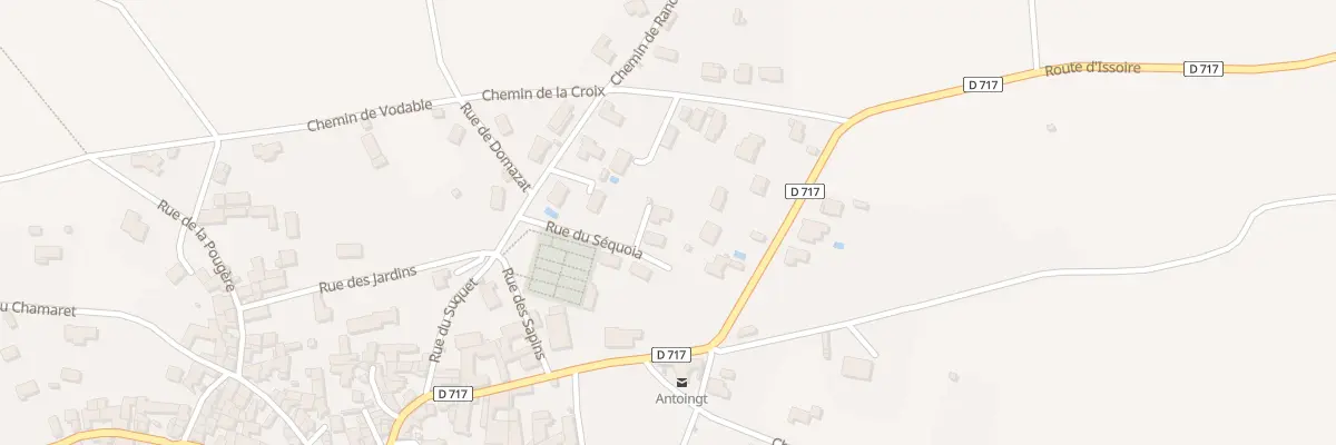 Plan du 5001 Rue de l’Amandier à Antoingt