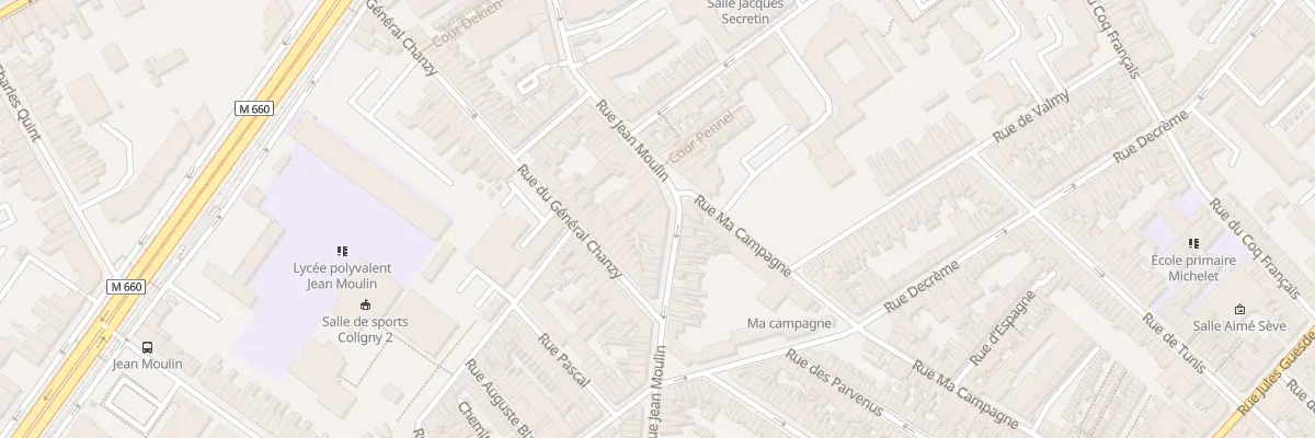 Plan du 118 Rue Jean Moulin à Roubaix