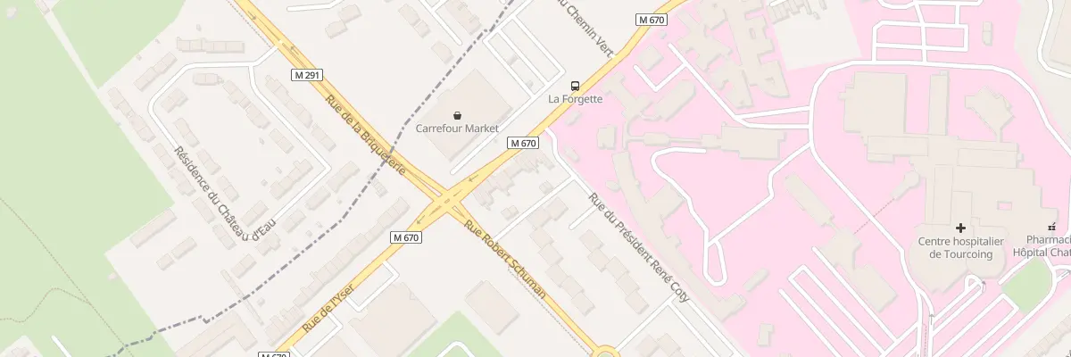 Plan du 324 Rue de l’Yser à Tourcoing