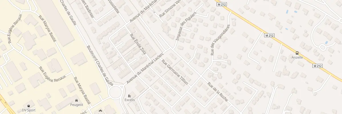 Plan du 59 Rue de la Roche à Cournon-d’Auvergne