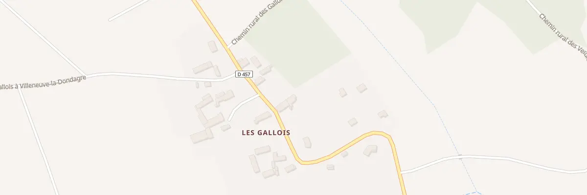 Plan du 16 Sous les Gallois à Cornant