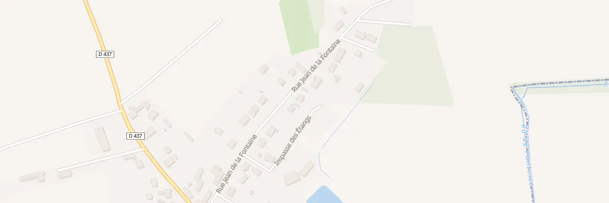 Plan du 18 Rue Jean de la Fontaine à Abbécourt
