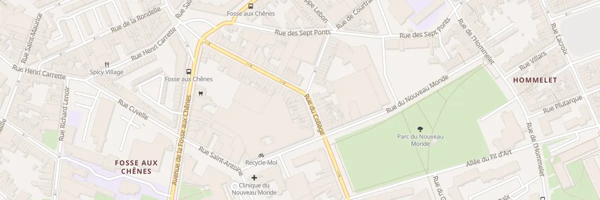 Plan du 173 Rue du Collège à Roubaix
