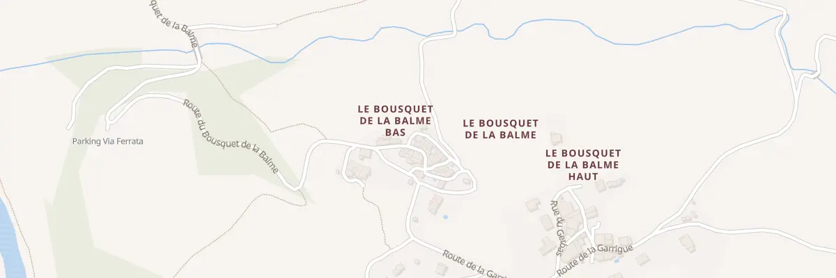 Plan du 5097 Bousquet de la Balme Haut à La Tour-sur-Orb