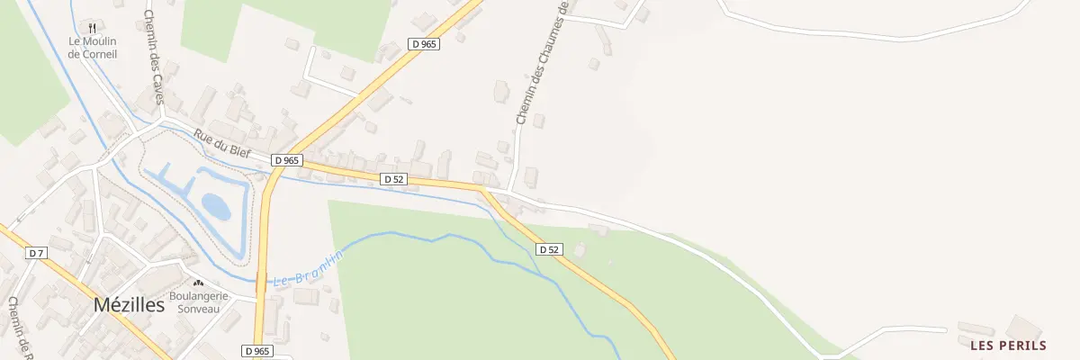 Plan du 2B Che du Chaume de la Barre à Mézilles