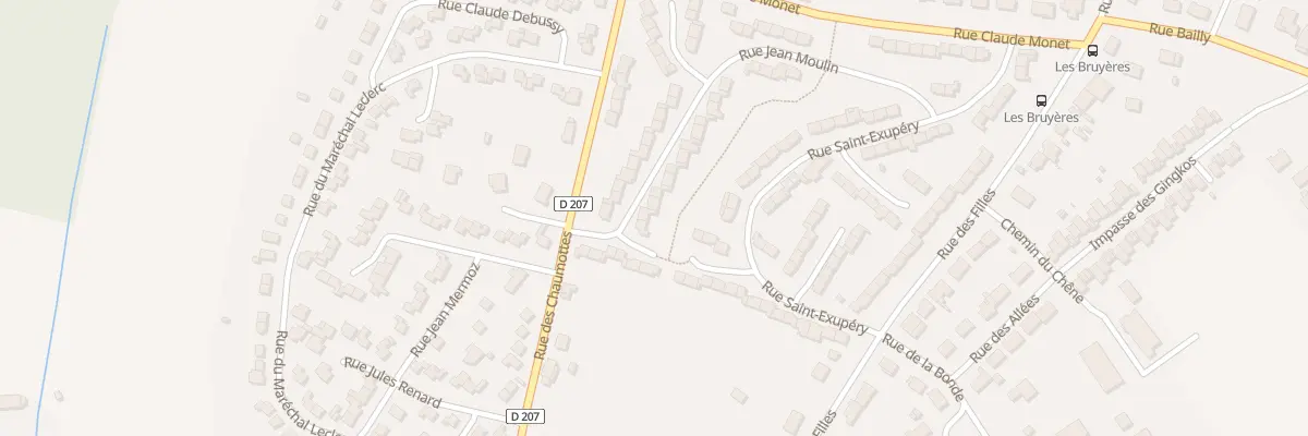 Plan du 8 Rue Jean Moulin à Coulanges-lès-Nevers